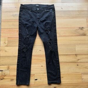 HZW Black Denim Jeans size‎ 38